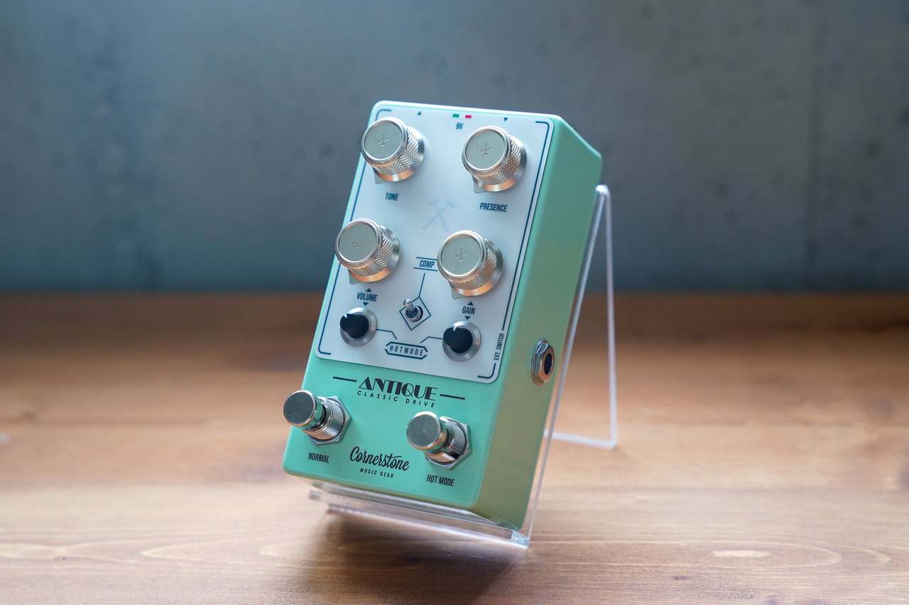 Cornerstone Antique ギターエフェクター　美品ほぼ新品 クラシックなTS系をインスパイアした2チャンネル・ドライブ・ペダル