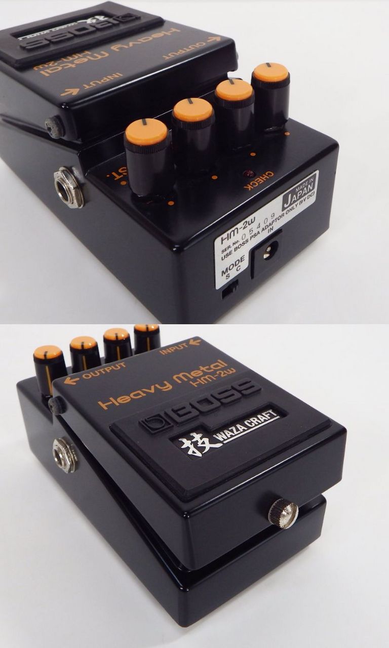 BOSS BOSS ボス HM-2W Heavy Metal WAZA CRAFT 箱/取説 Made in Japan