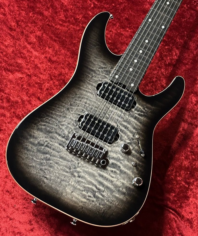 SCHECTER NV-7-SN-KC -Charcoal Burst- ≒3.889Kg #2503312【7弦