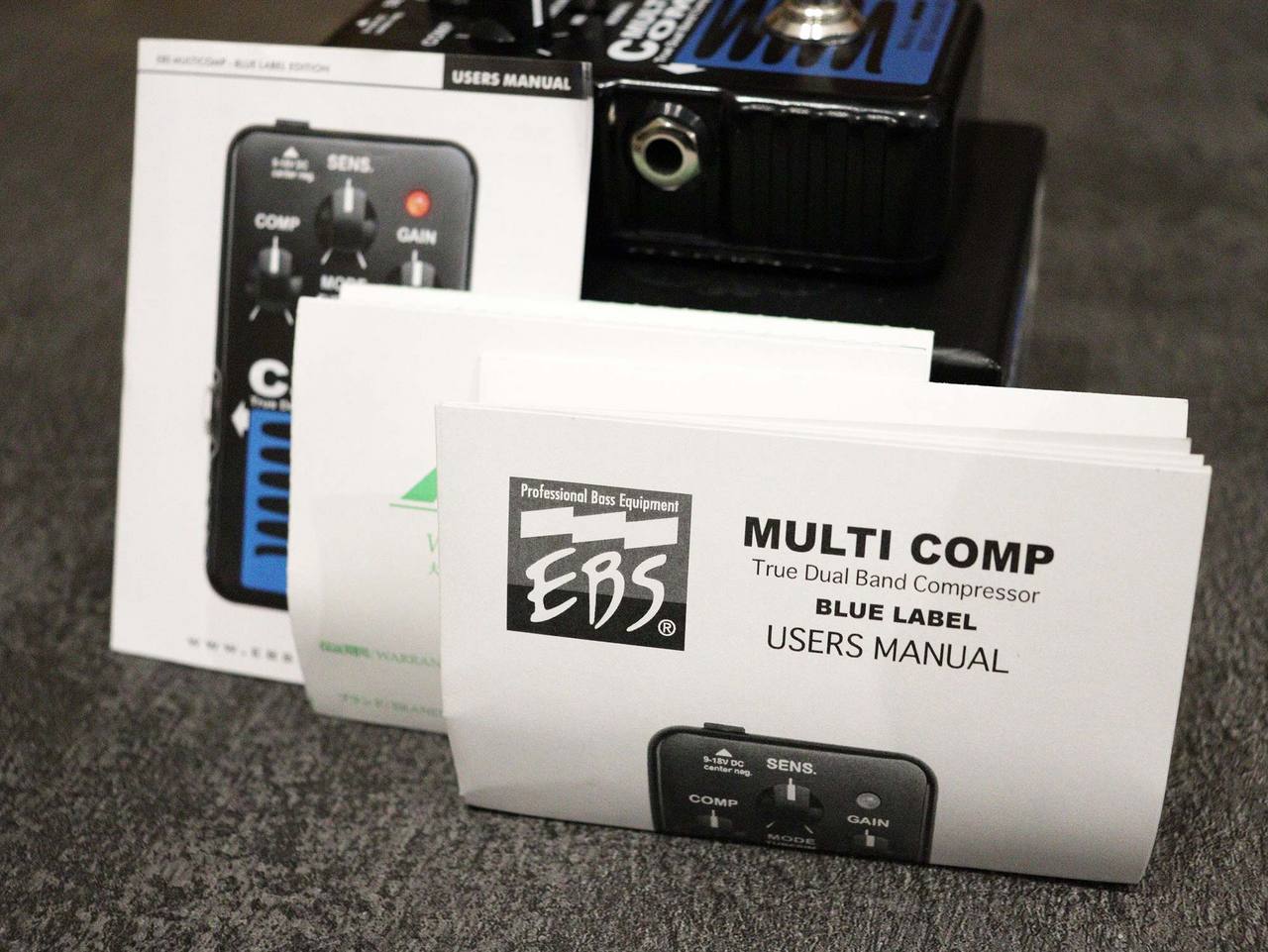 ギター EBS MULTI COMP BLUE LABEL EBS MULTICOMP BLUE LABEL コンプレッサー イービーエス 【 ららぽーと