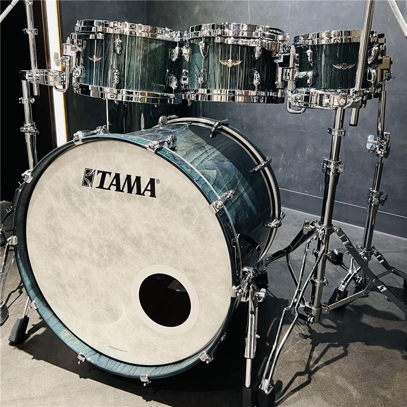 Tama STAR Walnut 6pc Drum Kit [22BD，16&14FT，12&10&8TT] -Light