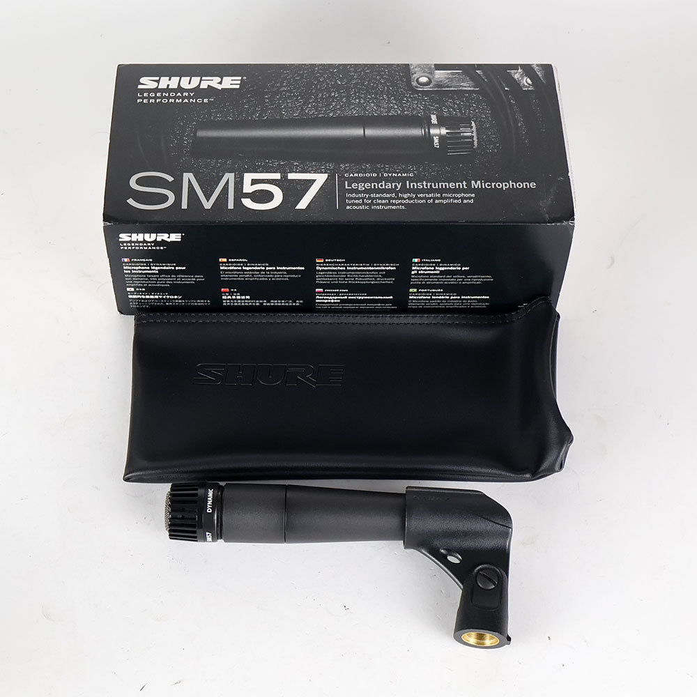 Shure 【中古】 マイク ダイナミックマイク 楽器用 SHURE SM57