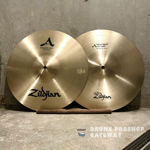 Zildjian A ZILDJIAN NEW BEAT HI-HAT 14インチ※年式違いペア