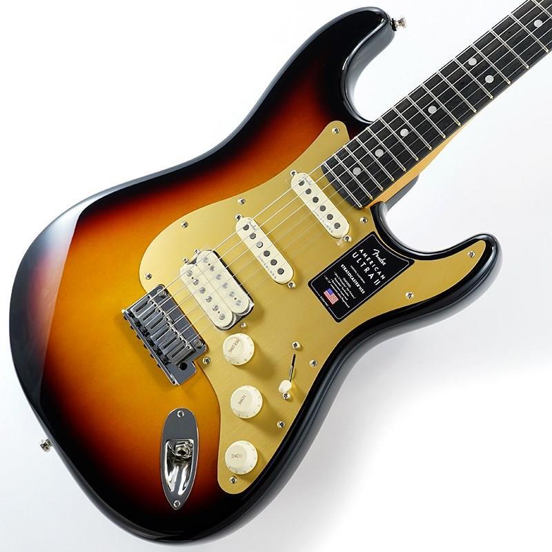 Fender American Ultra II Stratocaster HSS (Ultraburst/Ebony