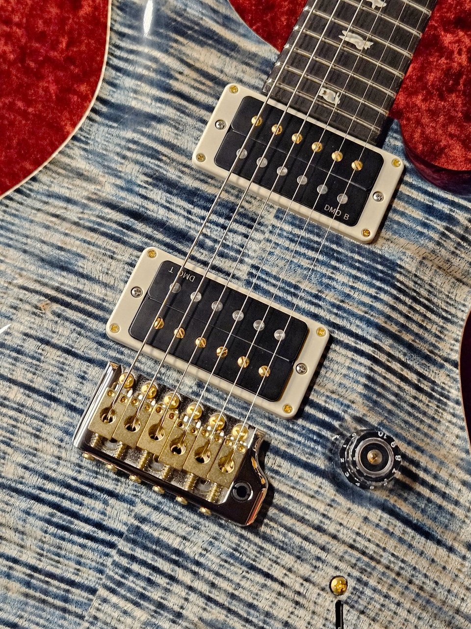 Paul Reed Smith(PRS) Custom 24 10 Top -Faded Whale Blue- ≒3.485Kg