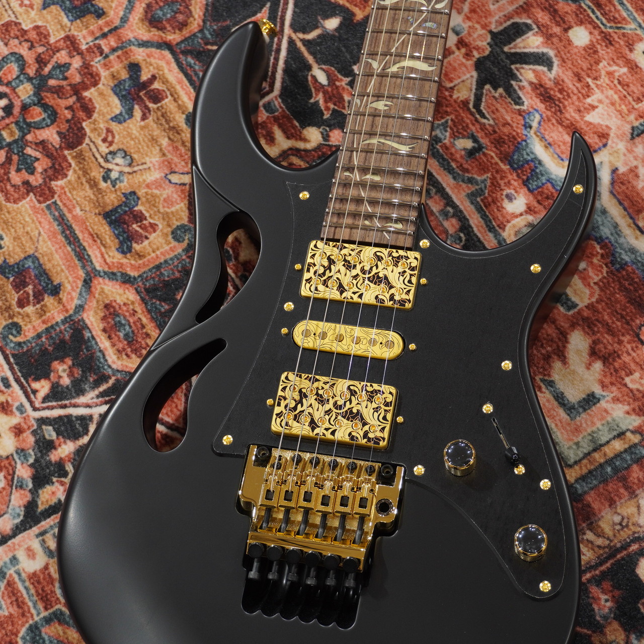 Ibanez PIA3761-XB (Onyx Black) Steve Vai Signature 【WINTER