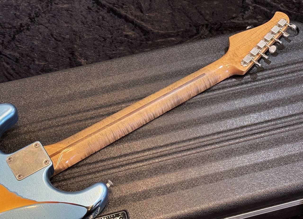 Xotic XSC-AH #3603 - Lake Placid Blue Over 3-Tone Burst Super