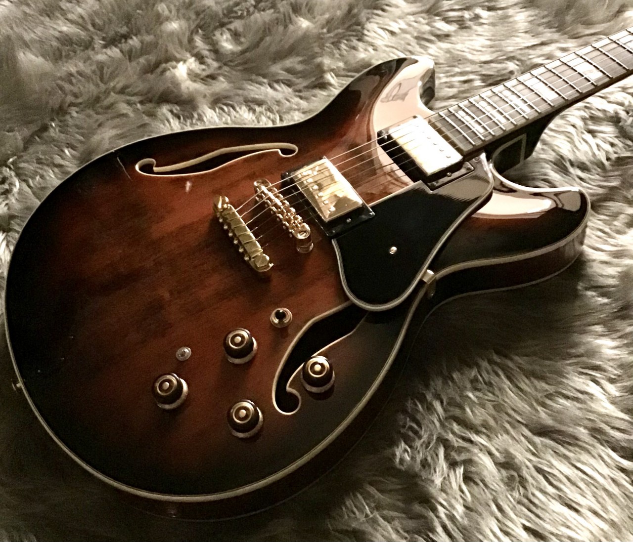 Ibanez AS113B-TBC Tobacco Brown【限定モデル】【現物画像