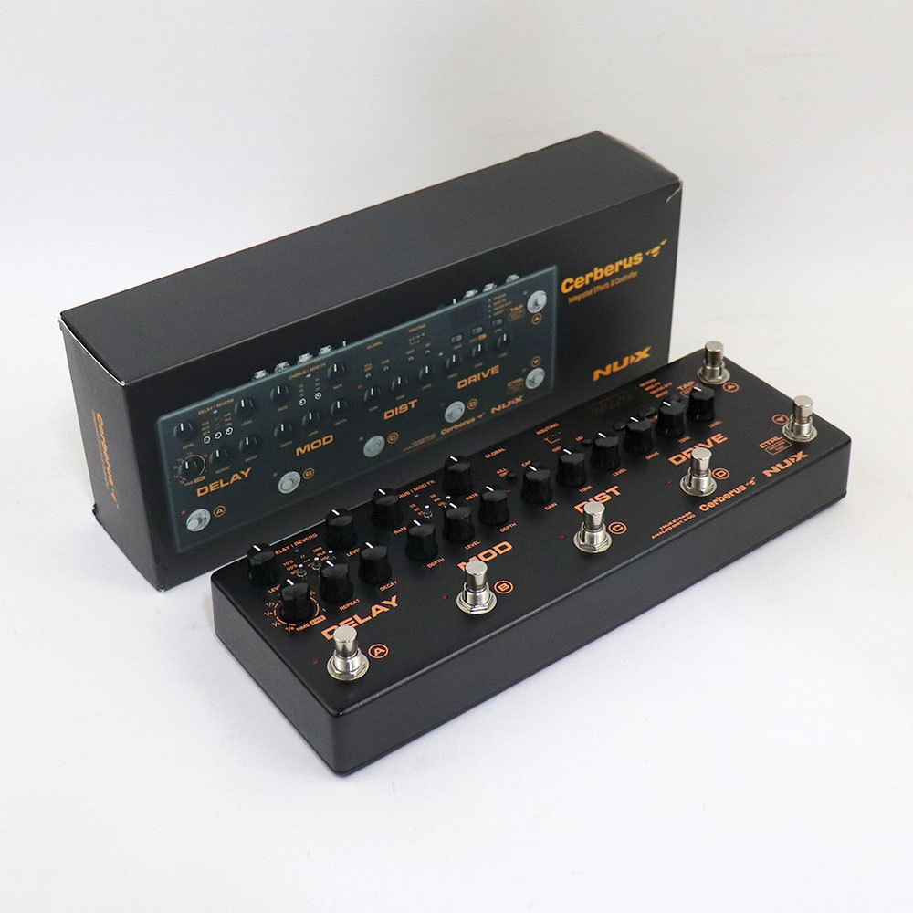 NUX ケルベロス　マルチエフェクター Cerberus | Multi-Effects | Products | ARIA 荒井貿易株式会社