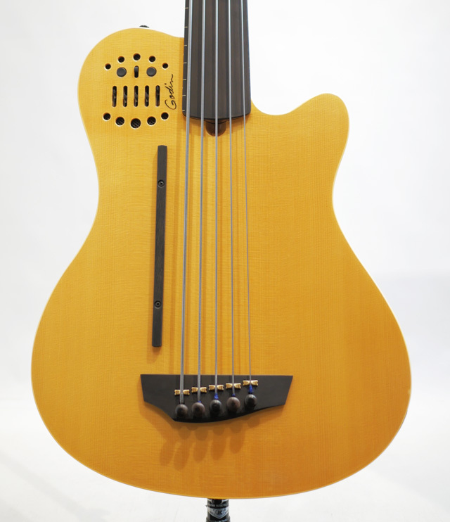 Godin A5 SA フレットレス A5 Bass ULTRA Natural SG Fretless EN SA | Godin Guitars
