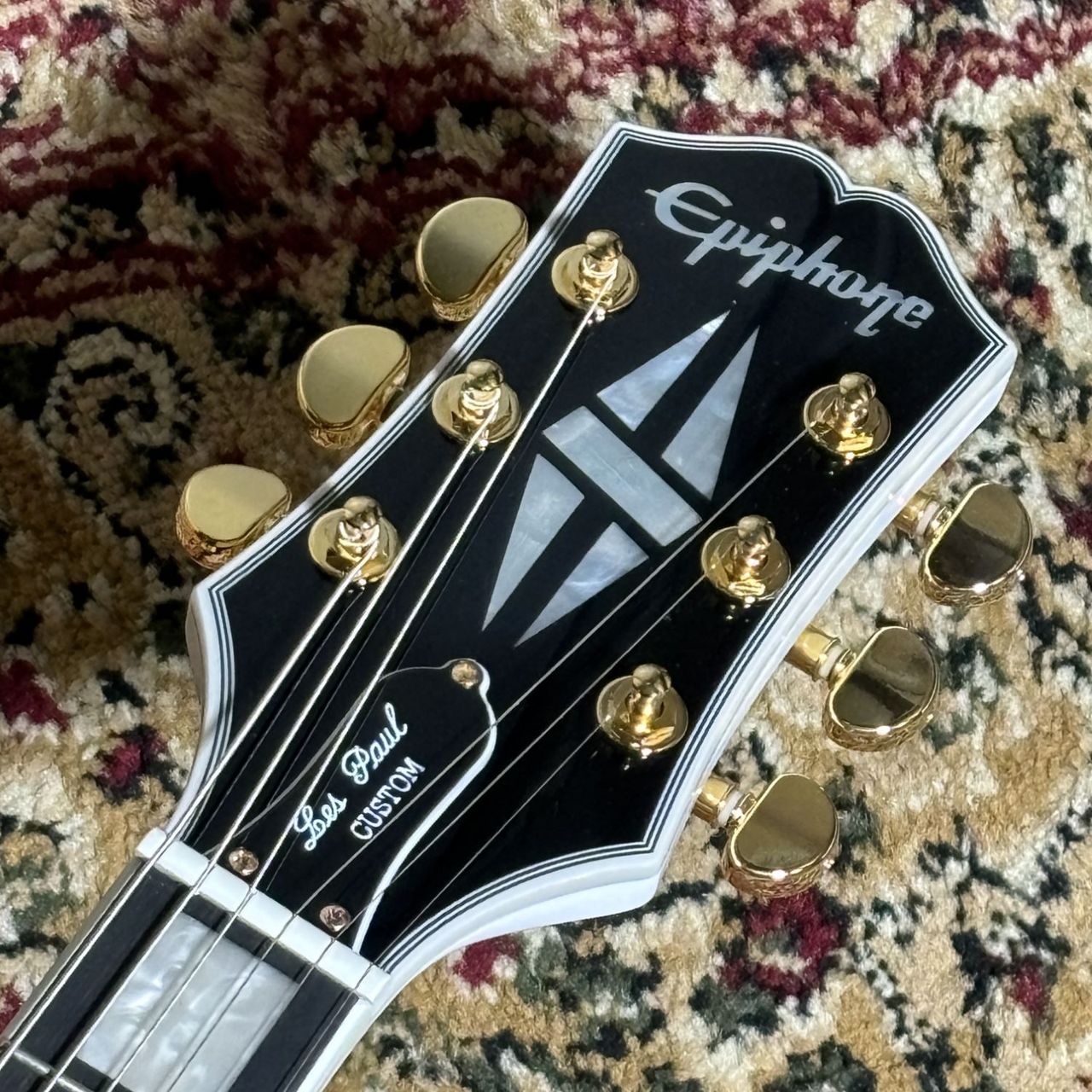 Epiphone Les Paul Custom Alpine White エレキギター レスポール