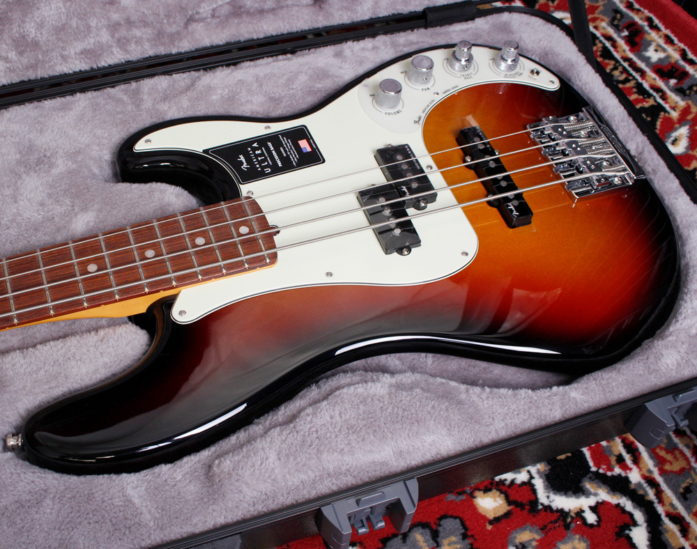 Fender American Ultra Precision Bass Rosewood Fingerboard 