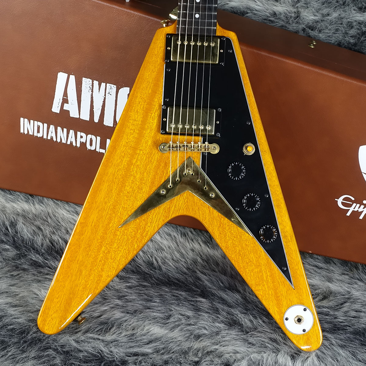 Epiphone Joe Bonamassa 1958 “Amos” Korina Flying-V（中古