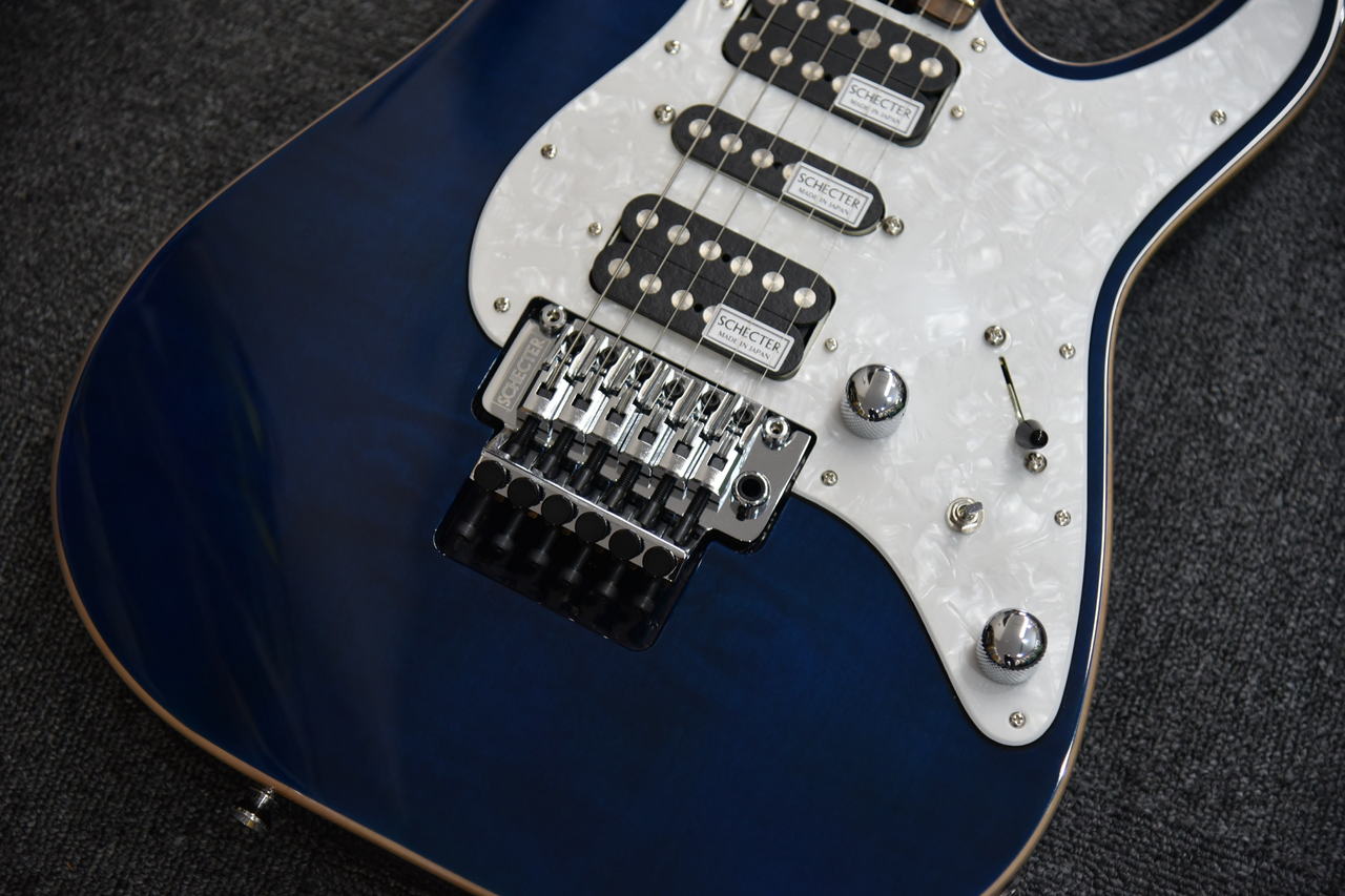 SCHECTER SD-2-24-AL BLU/R (See-thru Blue)（新品特価）【楽器検索