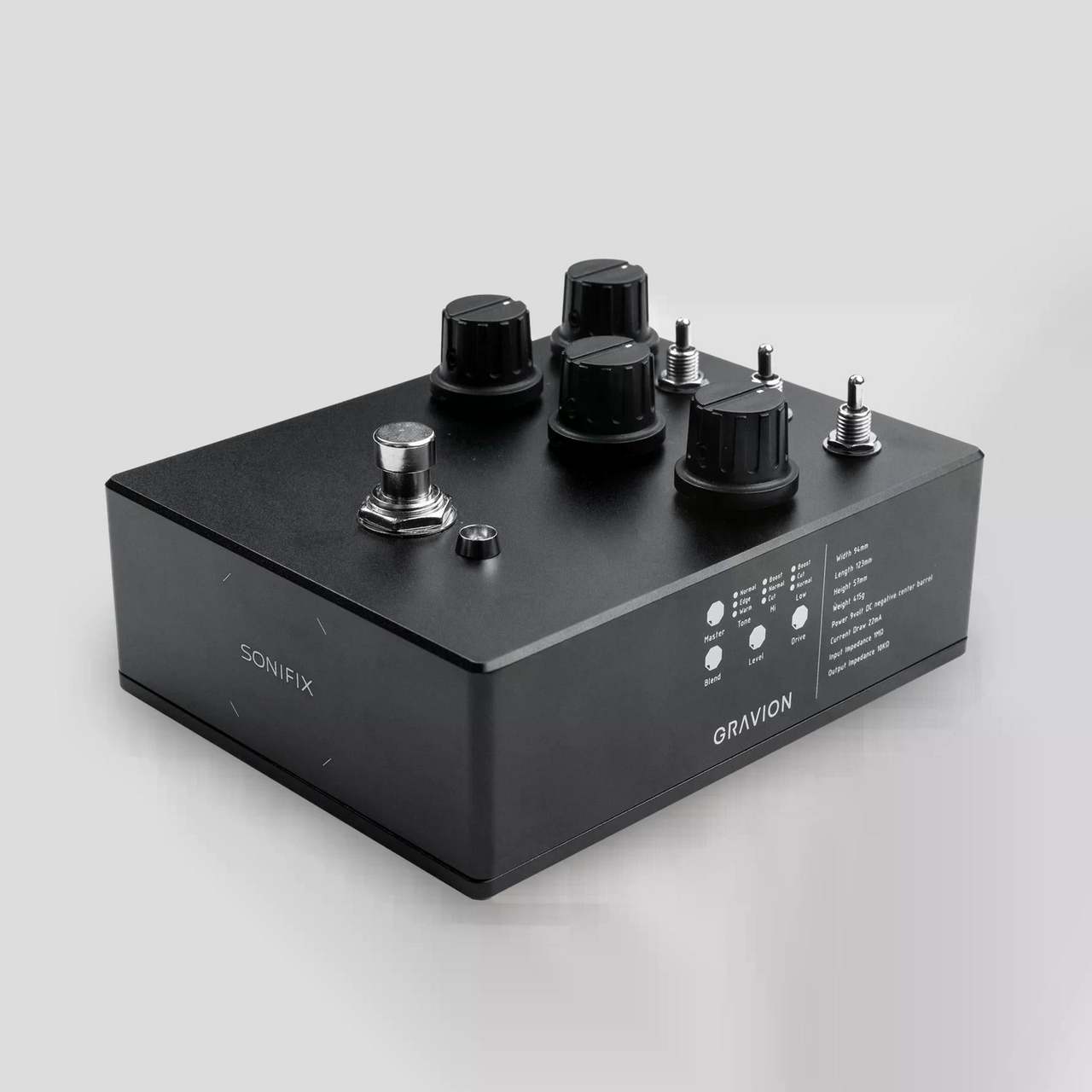 SONIFIX GRAVION Bass Overdrive ベース用エフェクター 日本製 Made in