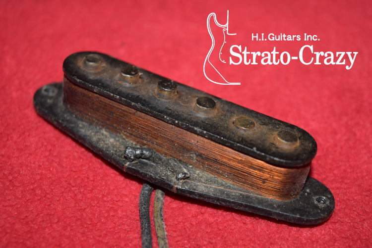 Fender 50s Stratocaster Original Black Bobbin pickup Set 