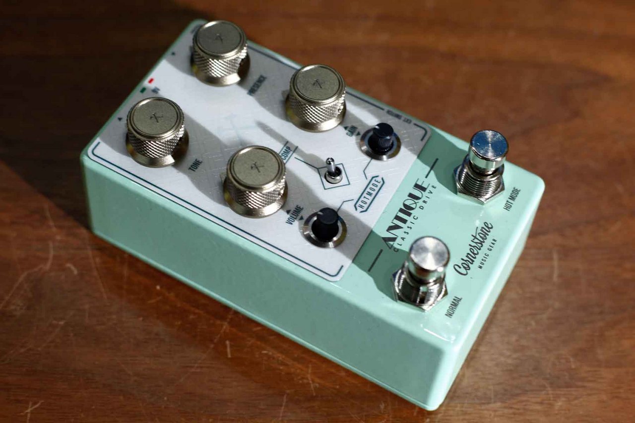 Cornerstone Antique v3 オーバードライブ クラシックなTS系をインスパイアした2チャンネル・ドライブ・ペダル