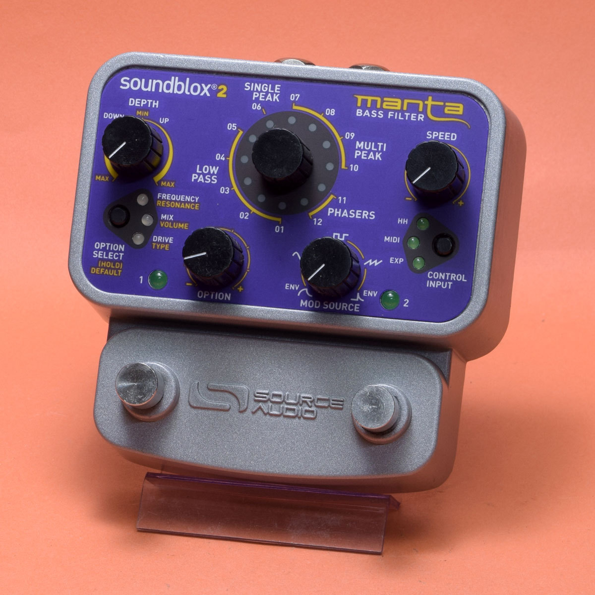 ベース SOURCE AUDIO Soundblox2 manta bassfilter Manta Bass Filter（取扱終了製品） | Okada-International