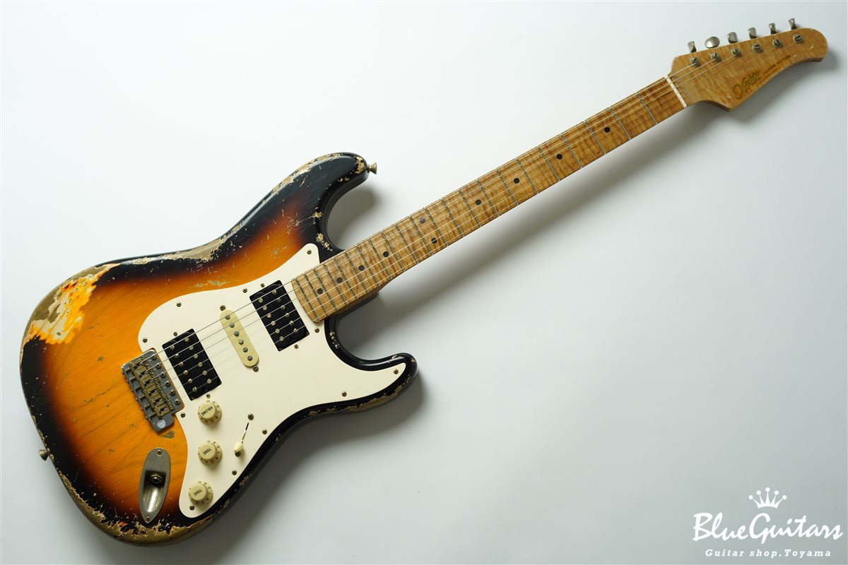 Xotic XSC-4 - 2 Tone Burst Heavy Aged / Ash / RM-RM  #3335（新品/送料無料）【楽器検索デジマート】