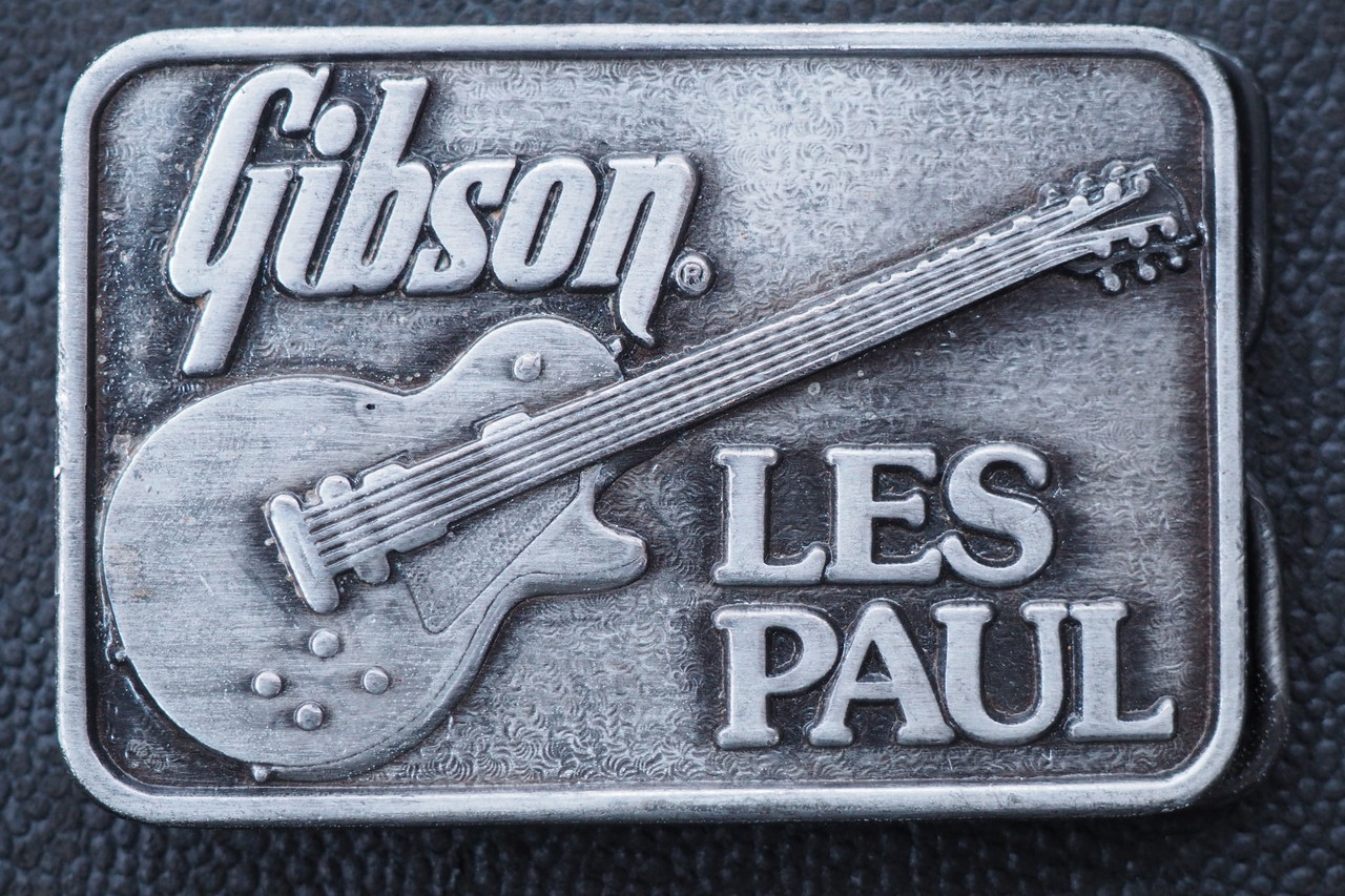 Gibson BELT BUCKLE LES PAUL（ビンテージ）【楽器検索デジマート】