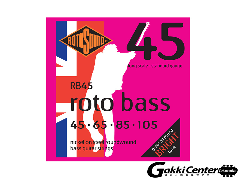 ROTOSOUND RB45 Long Scale Standard (.045-.105)