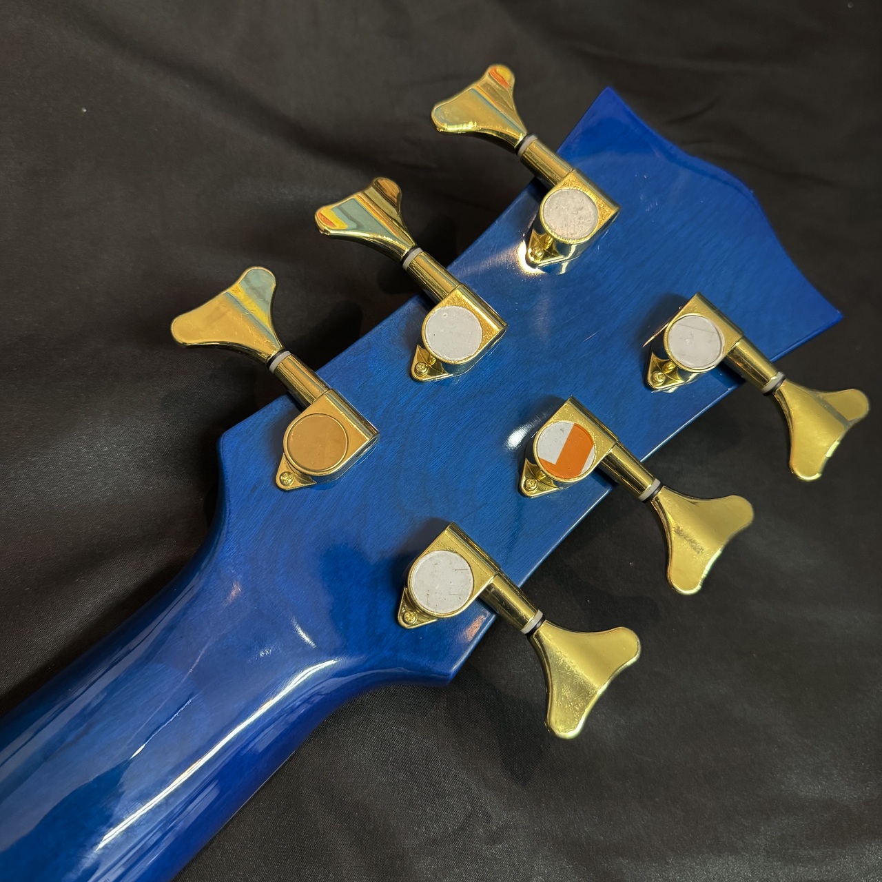 Katamalazoo 6-String Semi-acoustic Bass/Blue (6弦ベース アクティヴ