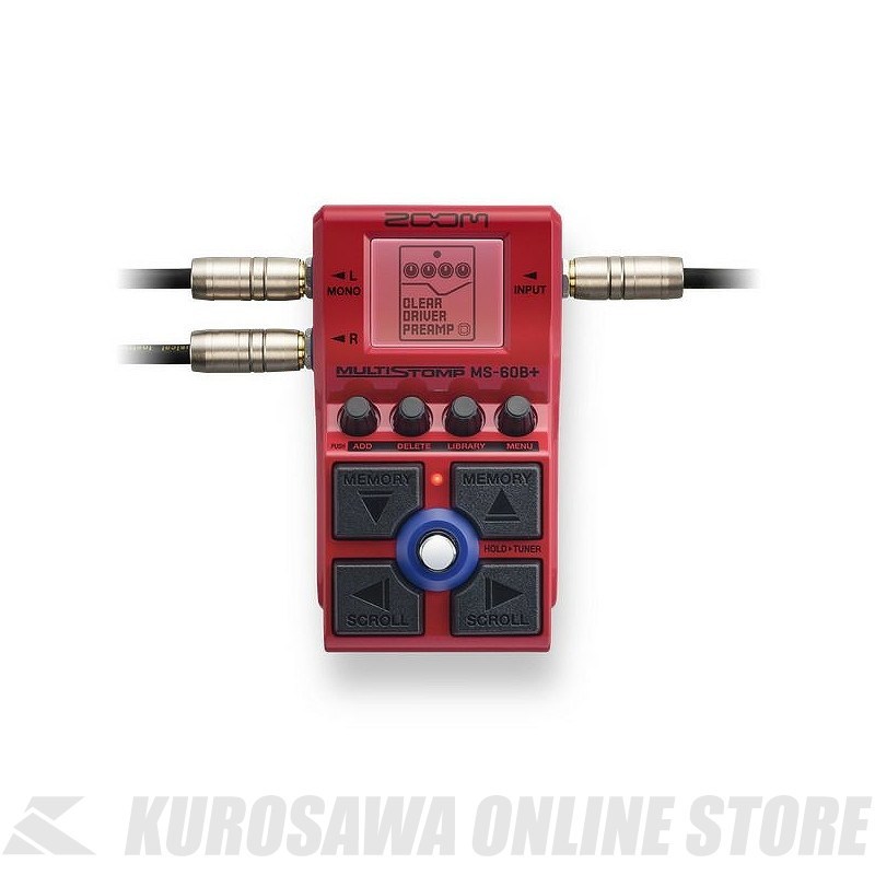 ZOOM M5-60B マルチエフェクター ZOOM MS-60B+ 【マルチエフェクター】（新品）【楽器検索デジマート】