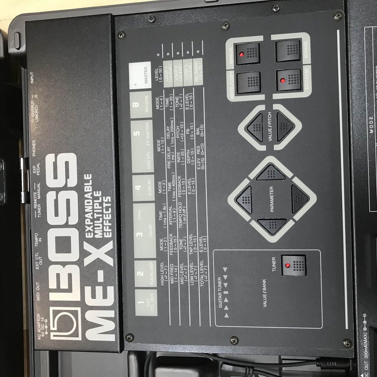 BOSS ME-X Expandable Multiple Effects（中古）【楽器検索デジマート】