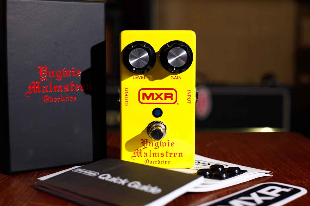 新品現状最安！激レアMXR Yngwie Malmsteen Overdrive MXR Yngwie Malmsteen Overdrive YELLOW 限定カラー【USED