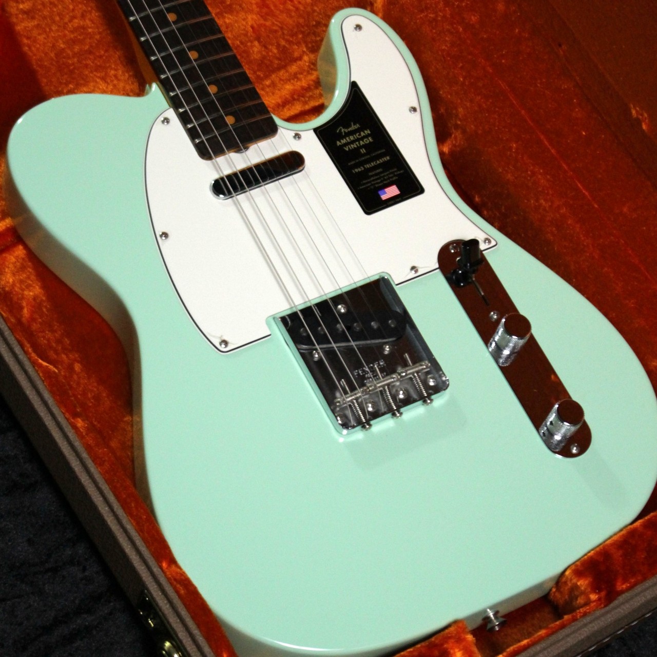 Fender American Vintage II 1963 Telecaster Surf Green #V2556612