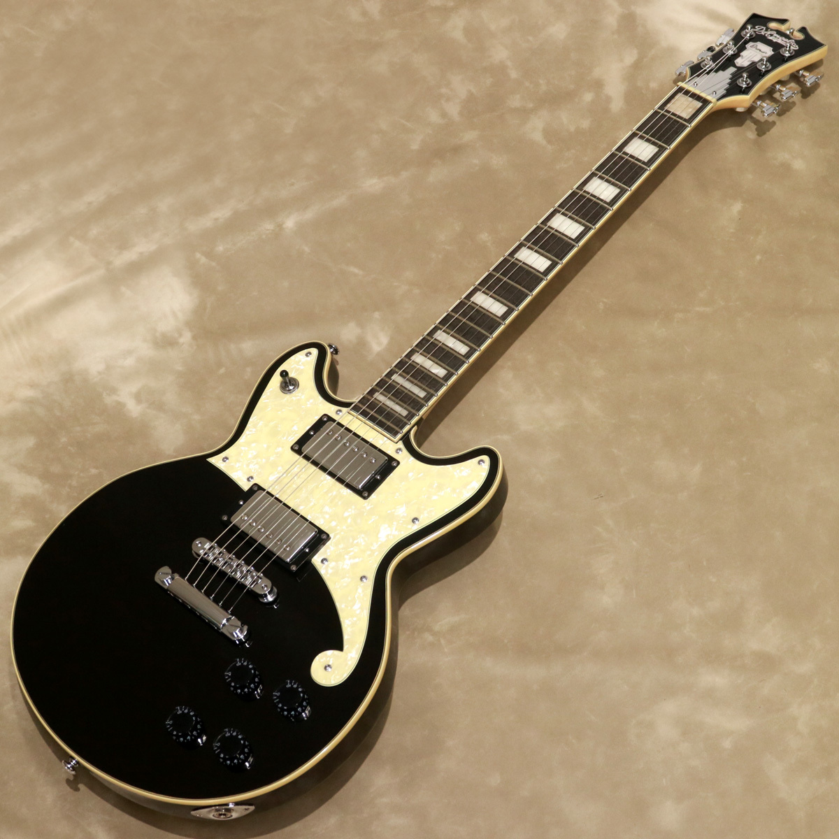 D'Angelico Premier Series Premier Brighton, Black Flake（新品/送料