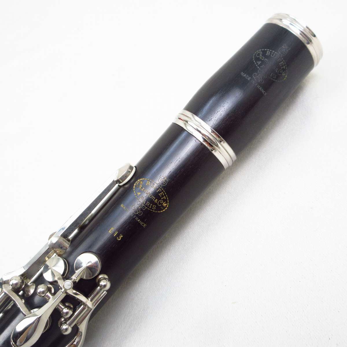 Buffet Crampon Bbクラリネット R13 全タンポ交換済み Buffet Crampon B♭クラリネット E-13 NP 全タンポ交換済み 【横浜店