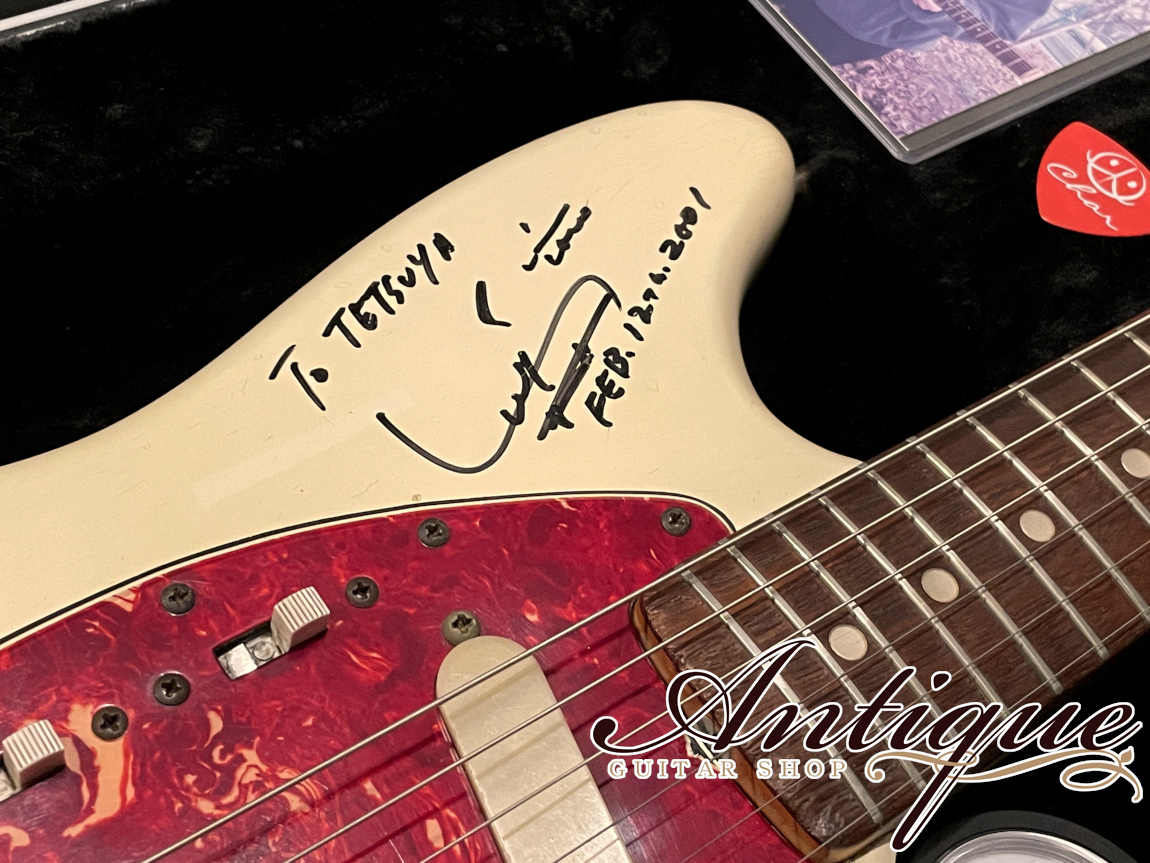 Fender Mustang 1965年製 White Slab Body /Signed by Char /Round