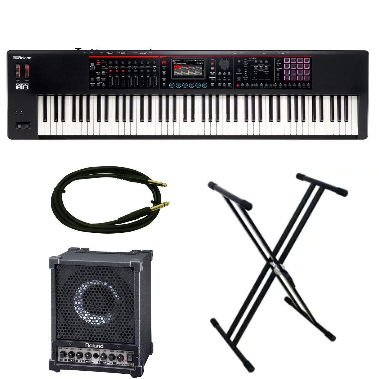 Roland FANTOM-08 ◇自宅練習セット!【ローン分割手数料0%(24回迄