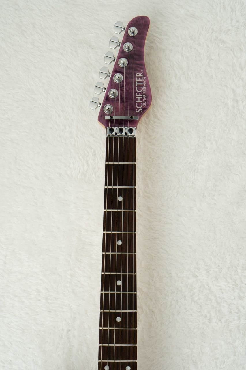 SCHECTER NV-3-24-AL -See-thru Purple / PUR-（新品/送料無料）【楽器