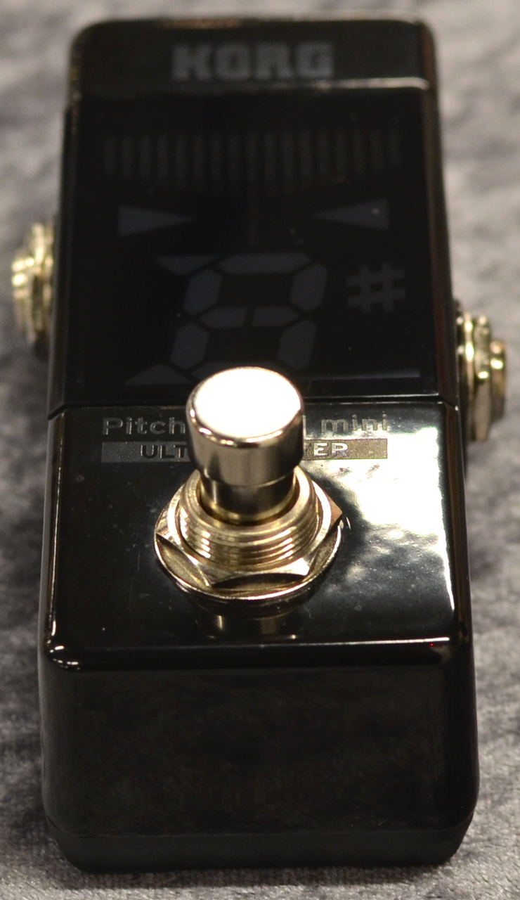 KORG Pitchblack X mini - CHROMATIC PEDAL TUNER 【中古】（中古