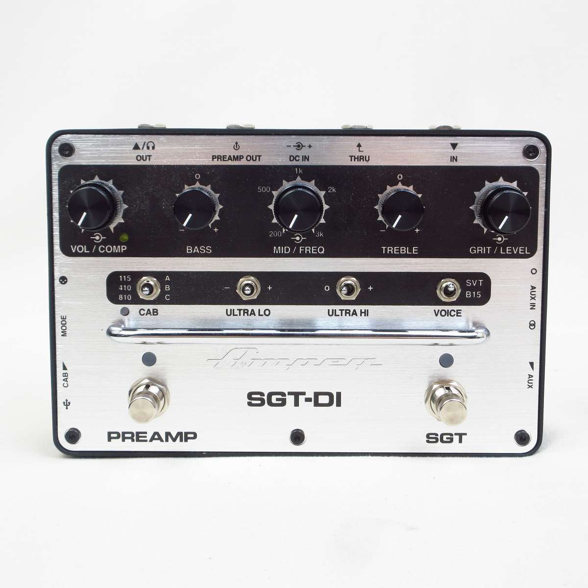 Ampeg SGT-DI Bass Preamp Pedal/DI ベースプリアンプ 【横浜店