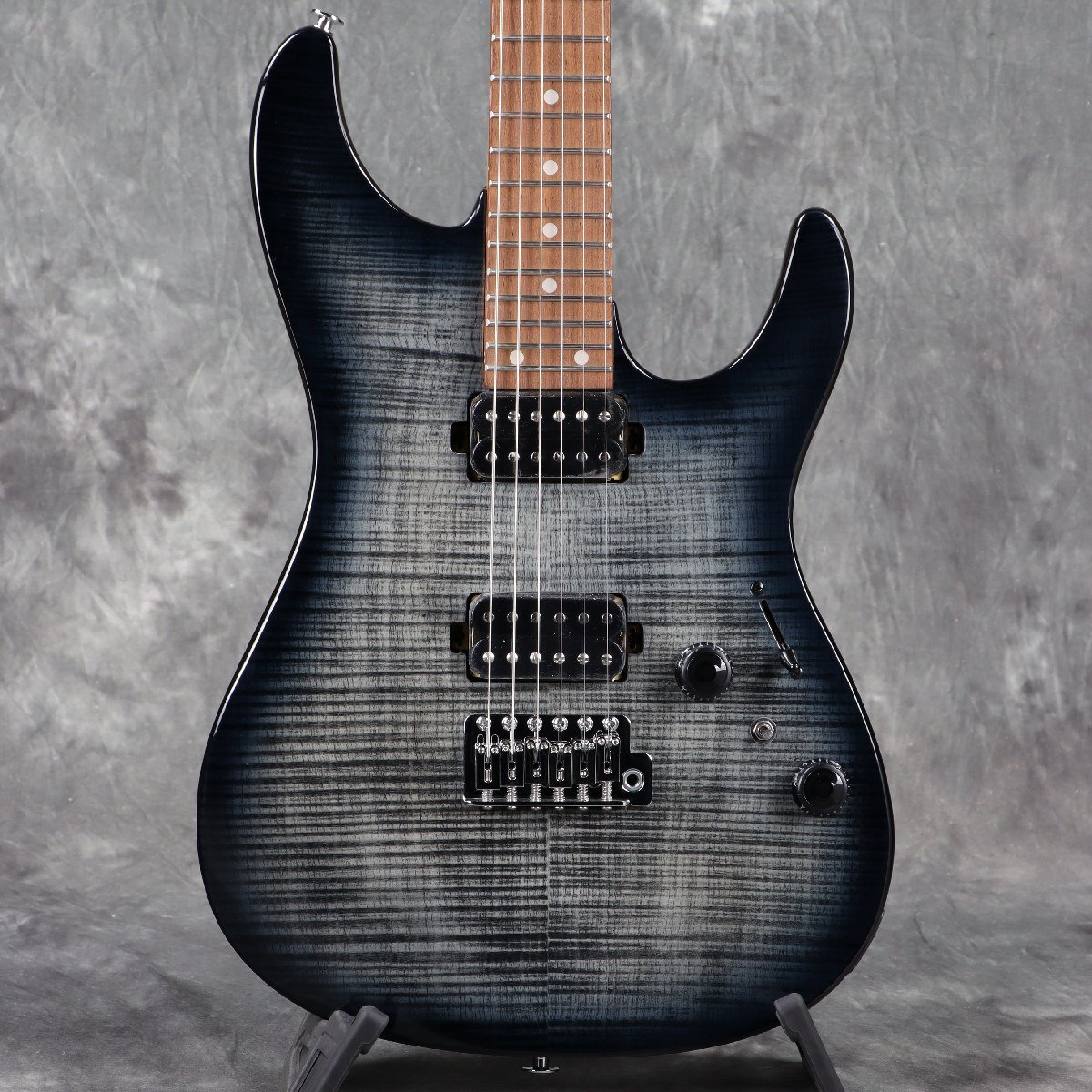 Ibanez エレキギター ブラック Ibanez AZ24S1F TKS (Transparent Black Sunburst) エレキギター