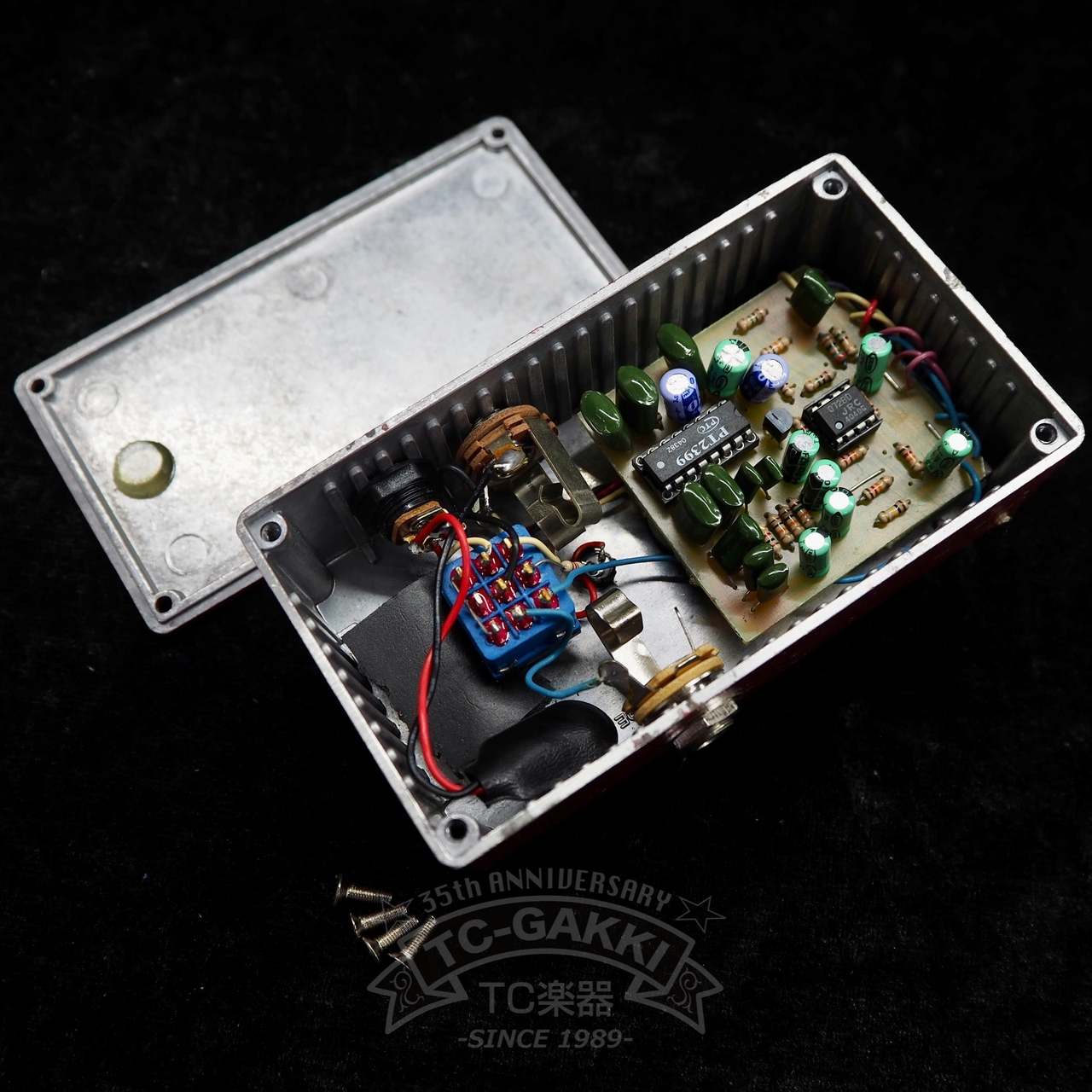 Pharaoh Amplifier Delay echo jr 現状品 Pharaoh Amplifiers Echo Jr. Vintage Delay 初期 S/N 0220 買取ました