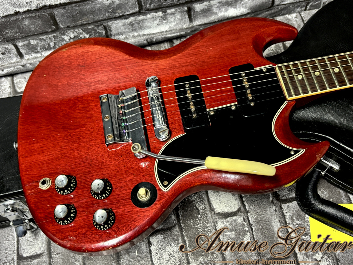 Gibson SG Special # Cherry 1965年製【Short Vibrola & Hi