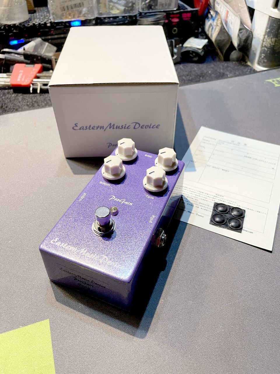 Eastern Music Device ProD ギターエフェクター レビュー】Eastern Music Device（EMD）PD-1 - あさぎベーススタジオ