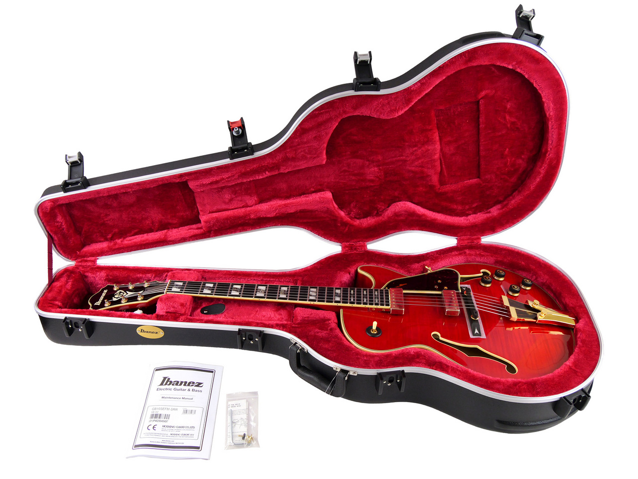 Ibanez GB10SEFM-SRR George Benson Signature (Sapphire Red)（新品