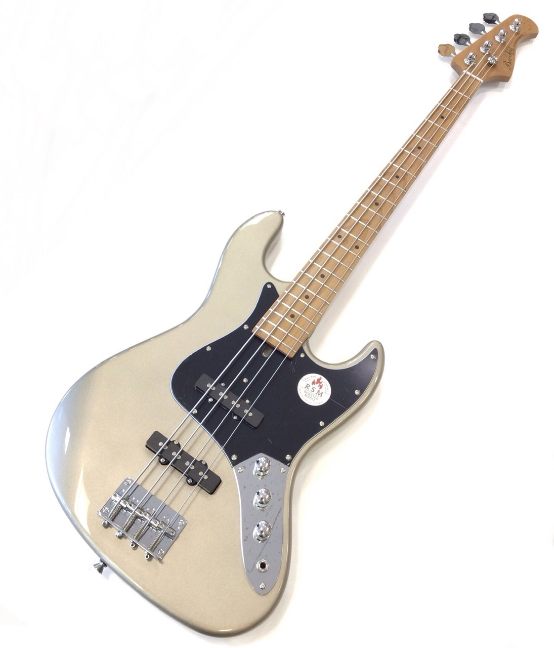 Bacchus WJB-1DX RSM/M MDG (Misty Dawn Gold)【ステンレスフレット