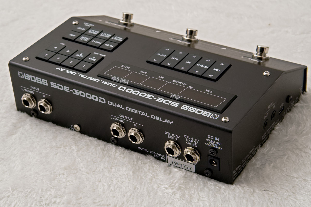 BOSS SDE-3000D Dual Digital Delay【元箱・アダプター付属】【USED
