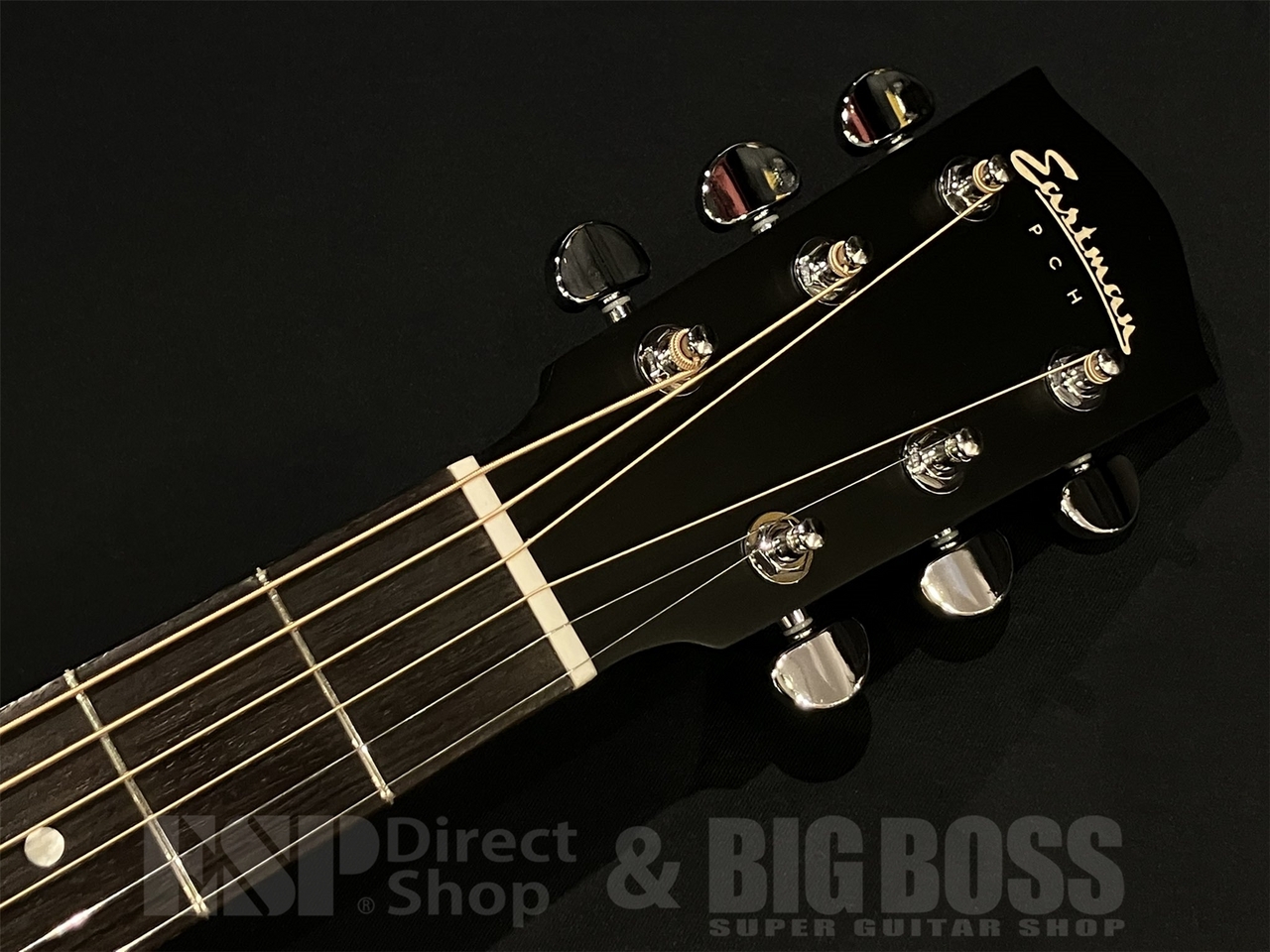 ギター Eastman PCH3-GACE-TBK Eastman PCH3-GACE TBK TransBlack エレアコ トランスブラック