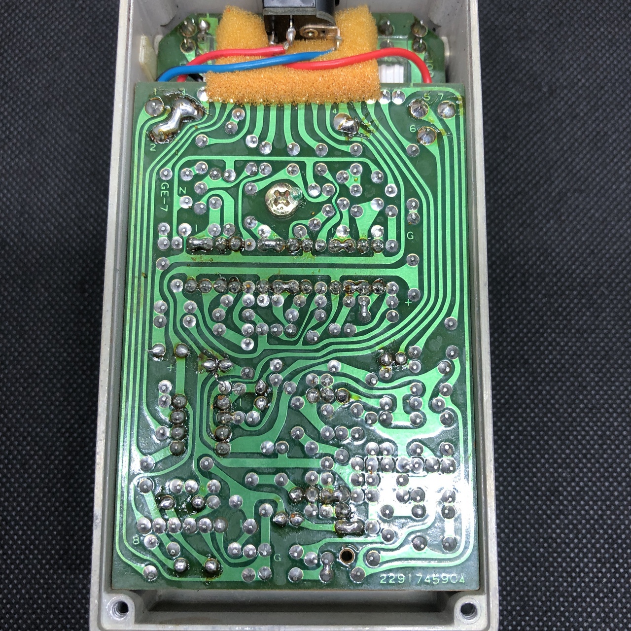 BOSS GE-7 Equalizer 1995年製 黒ラベル ACA電源 MADE IN TAIWAN（中古
