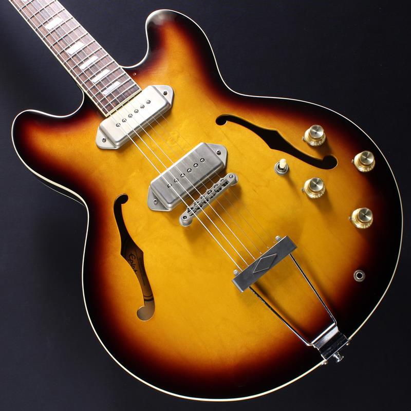 y*3様 中古 Epihone Casino サンバースト レフティ　重要事項追 Epiphone USED 中古 Casino (Vintage Sunburst) [Made in Japan]（中古