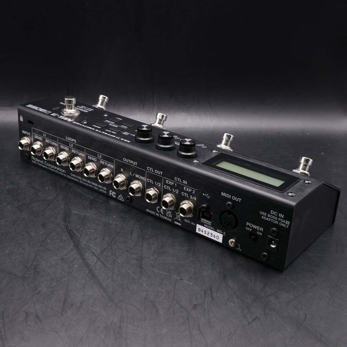 BOSS MS-3 Multi Effects Switcher 【福岡店】（中古/送料無料）【楽器