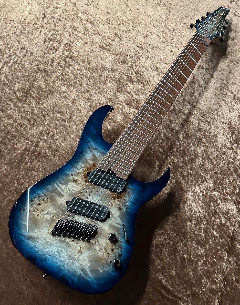 Ibanez RGMS8PB -Cosmic Blue Starburst-【8弦】（新品/送料無料
