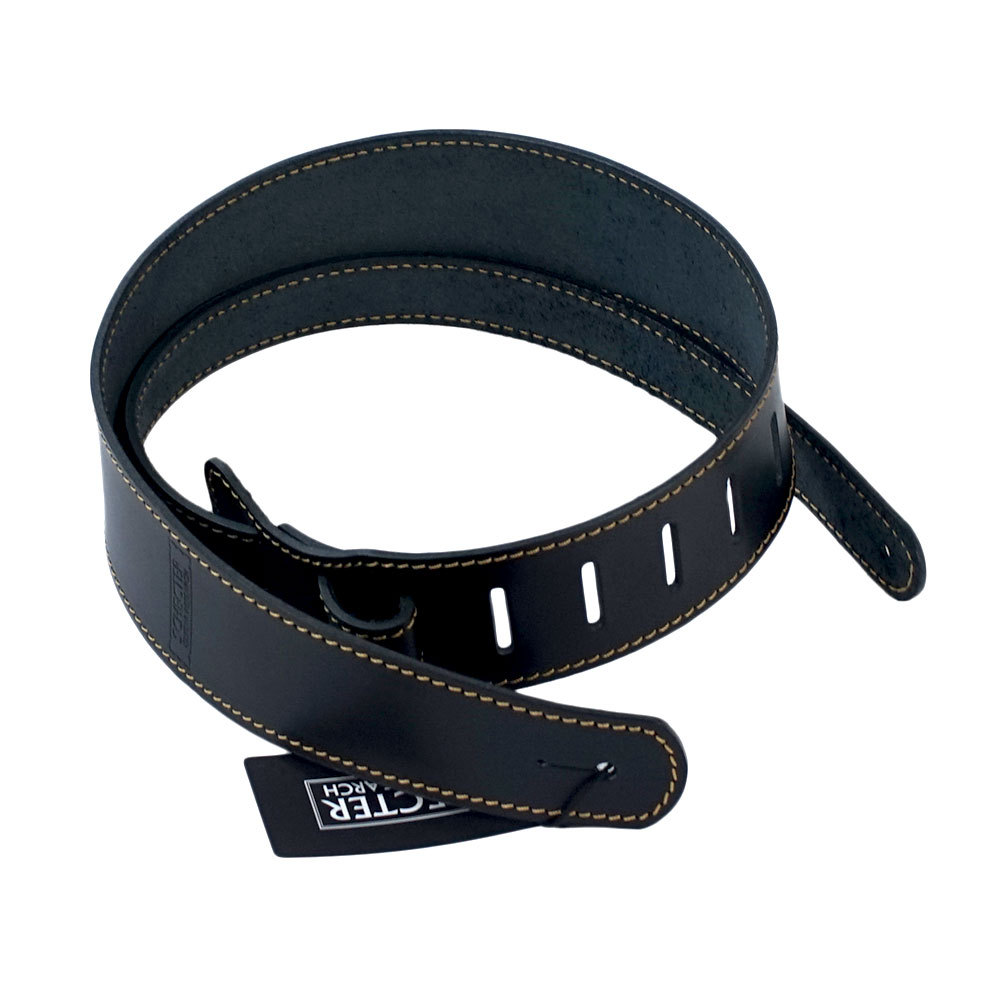 SCHECTER SCHECTER シェクター CW-1350 BK 革製ギターストラップ